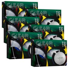Clear Tour Green Golf Balls - White - 6 Dozen Bundle