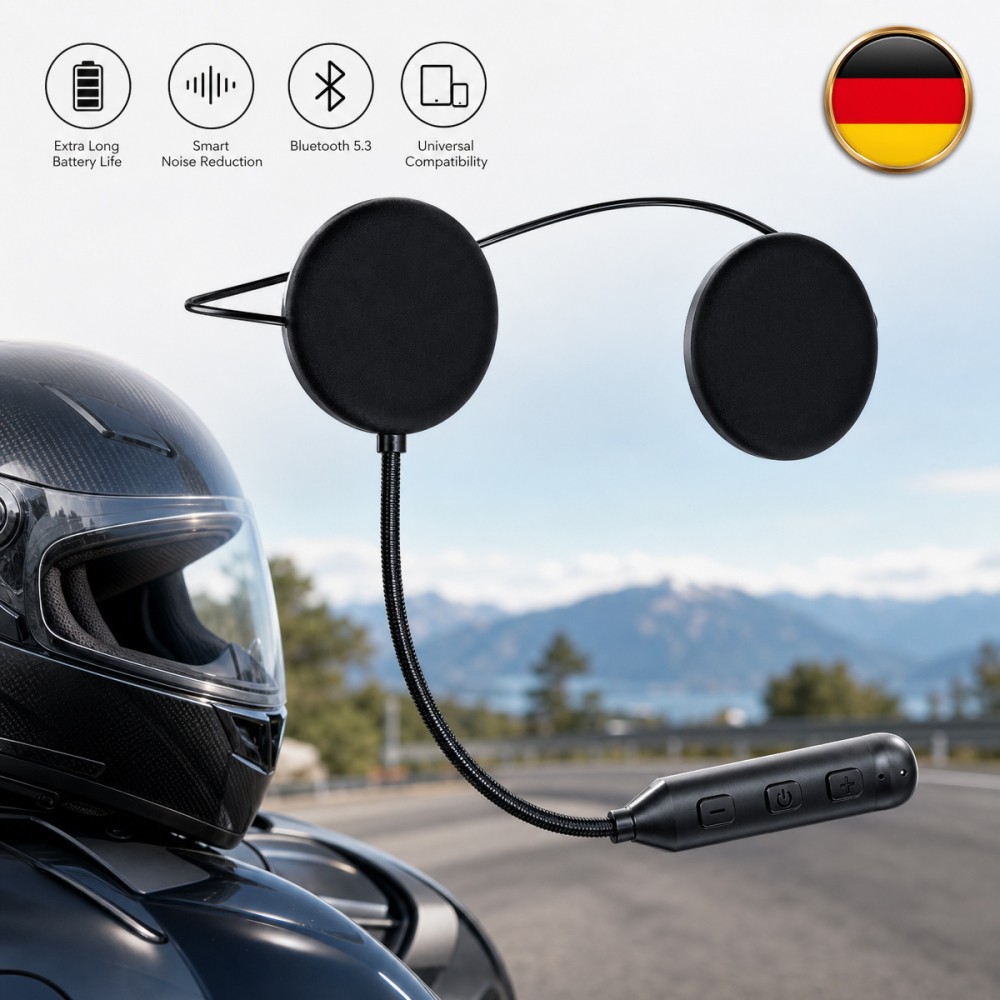 Auricolare Bluetooth per Moto - Nuovo
