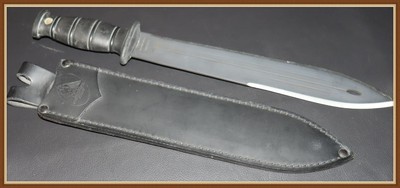 CONDOR EL SAVLODOR 420HC 18'' - FIXED BLADE DOUBLE EDGED SURVIAL KNIFE & SCABBARD