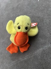 Original Ty Beanie Babies QUACKERS The Duck Style 4024 1993