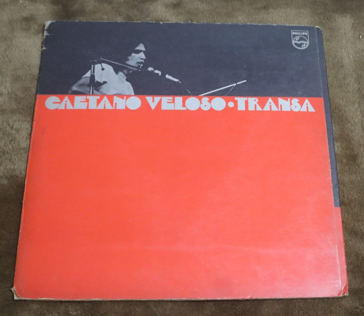 LP CAETANO VELOSO Transa 1972 First Pressing Tri-Fold Cover HEAR