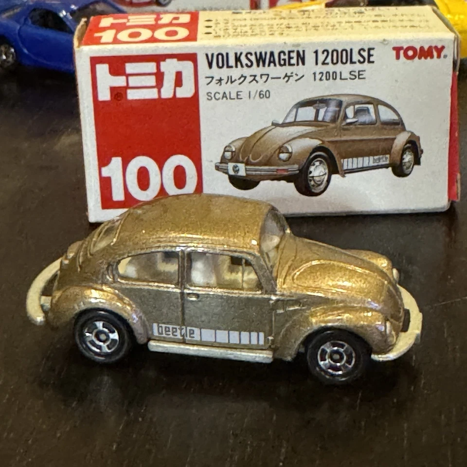 Tomy Tomica 100 VW 1200LSE Toy Car Model, used, Japan Release - Image 3 of 4