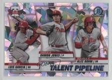 2020 Bowman Atomic Refractor /150 Damon Jones Alec Bohm Luis Garcia #TP-PHI 4d3