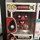 Funko Pop! Vinyl: Marvel - Deadpool (w/ Rubber Chicken) - #116- Walgreens