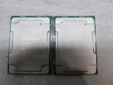 MATCHED PAIR 2 Intel Xeon Gold 6244 3.60GHz 8 Core LGA3647 CPU SRF8Z GRADE A