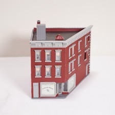 HO Scale HelJan Drug Store 611 Pre Built Model Train Pharmacy Building