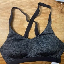 Victoria's  Secret SPORT VS sports gray sliver black bra S