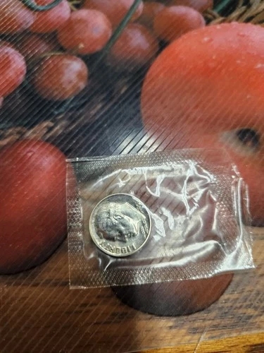 1959 roosevelt Silver Proof Dime In Original Cellophane