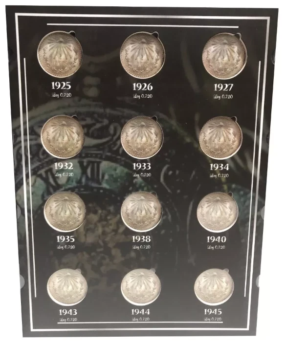 Álbum Coleccionador Monedas de plata $1 Peso Resplandor MX NO INCLUYE MONEDAS - Image 4 of 4