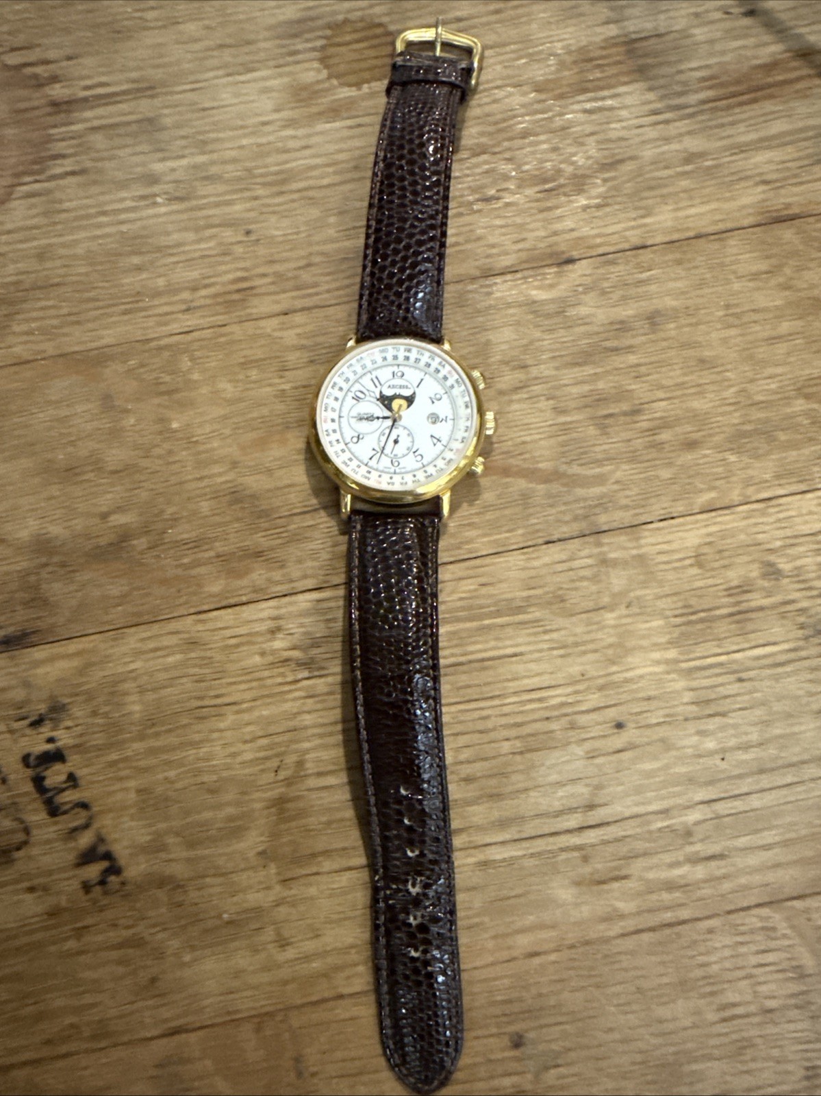 Access Moon Phase Watch Working Condition Day dat… - image 3