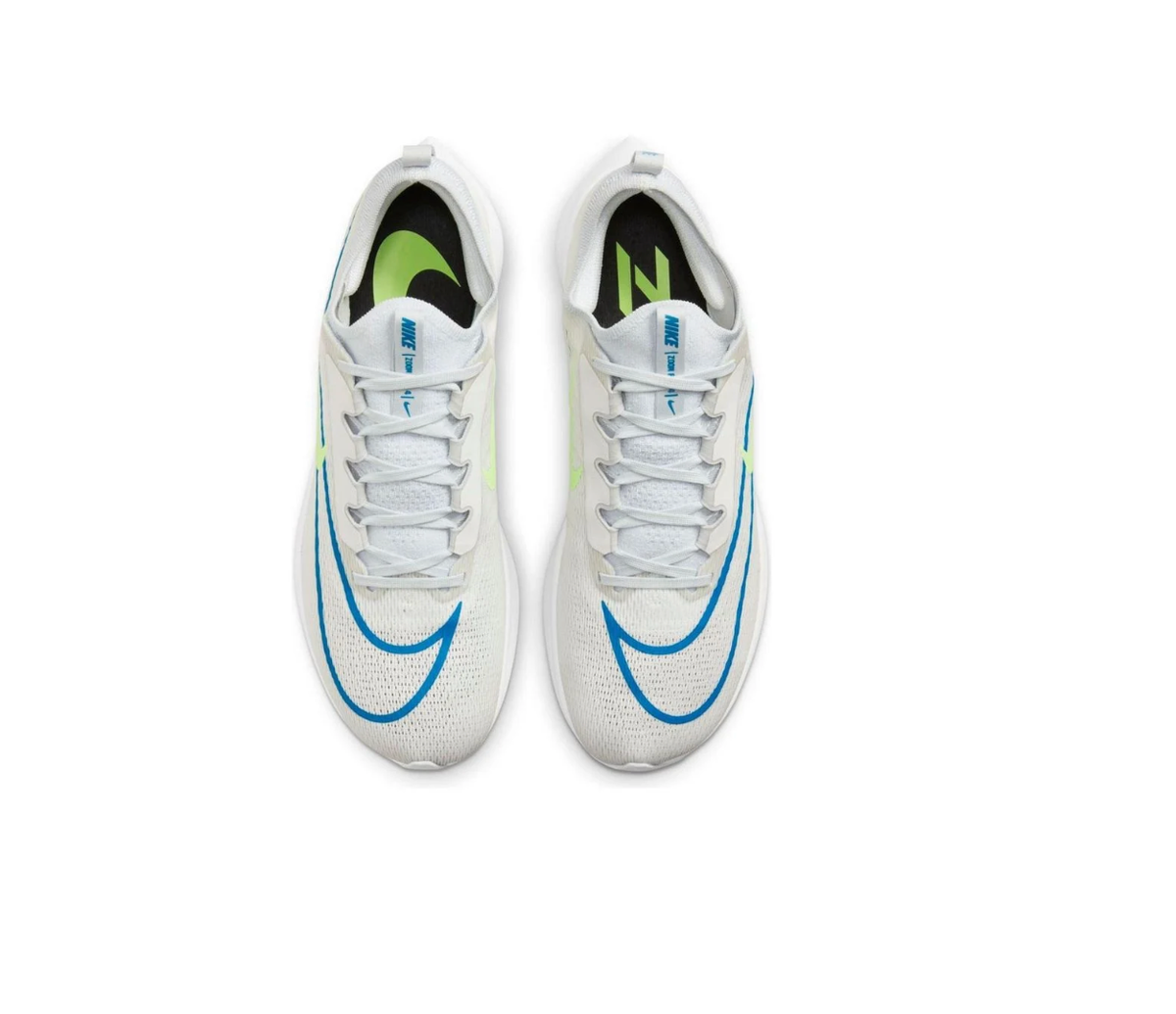 Size 11 - Nike Zoom Fly 4 White Imperial Blue Lime Glow for sale