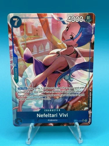 One piece  Nefeltari Vivi (EB04-025) Alternate Art The Azure Sea’s Seven OP14