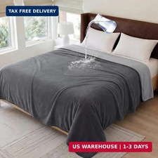 Luciphia 100 Waterproof Blanket for Adults or Large Dogs, Soft Polar Fleece Pet