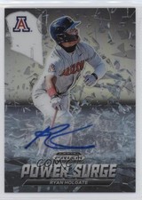 2021 Panini Prizm Draft Picks Power Surge Silver Ryan Holgate #PS-RH Auto a8r