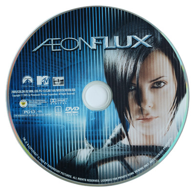 Aeon Flux DVD 2005 Widescreen Charlize Theron Sci-Fi Action Thriller