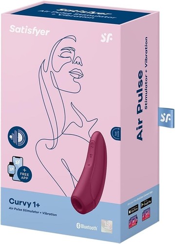 Satisfyer Masturbator Egg 3 Pack (Bubble) & Free Curvy 1+ | Air-Pulse Multi - Picture 8 of 8