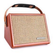 Ammoon 15W Portable Wireless Bluetooth Acoustic Guitar Amplifier/Speaker - Mic