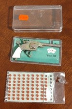 Vintage Rare FVM Mini Wild Bill Toy 4  Cap Toy, Italy