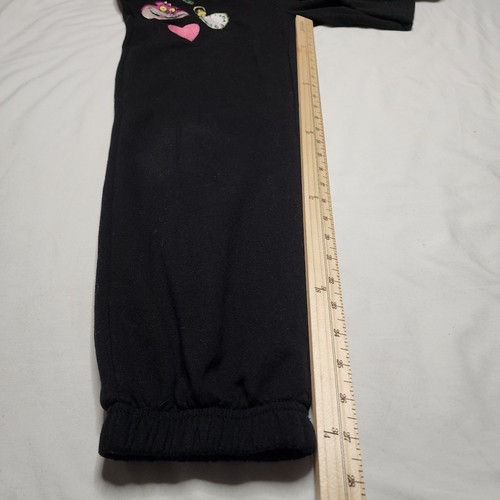 Disney Girls Alice In Wonderland Sweatpants Size L Embroidered Tie Waist - Picture 4 of 7