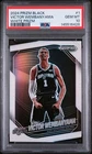 2024-25 Panini Prizm Black #1 Victor Wembanyama White Prizm /175 PSA 10