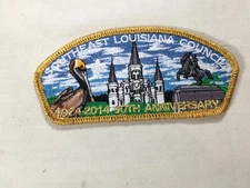 2014 Southeast Louisisana Council 90th ann BSA CSP Patch