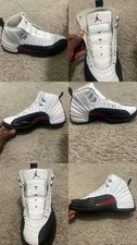 Jordan Air Jordan 12 Retro Taxi Flip White Black Red CT8013-162 2024 Men's