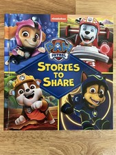 Paw Patrol Stories to Share Nickelodeon Hardcover Book 