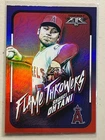 Shohei Ohtani 2022 Topps Fire Tyson Beck Flame Throwers #FT-8 Angels Dodgers