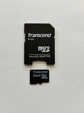 Transcend 32 GB MicroSDHC card with Adapter