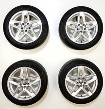 Original 17 Zoll Audi A4 8W 5-Doppelspeichen 8W0601025D Silber 225/50R17 Conti