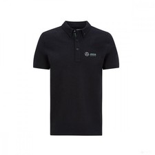 Image of 2020, Black, Mercedes Classic Polo Shirt