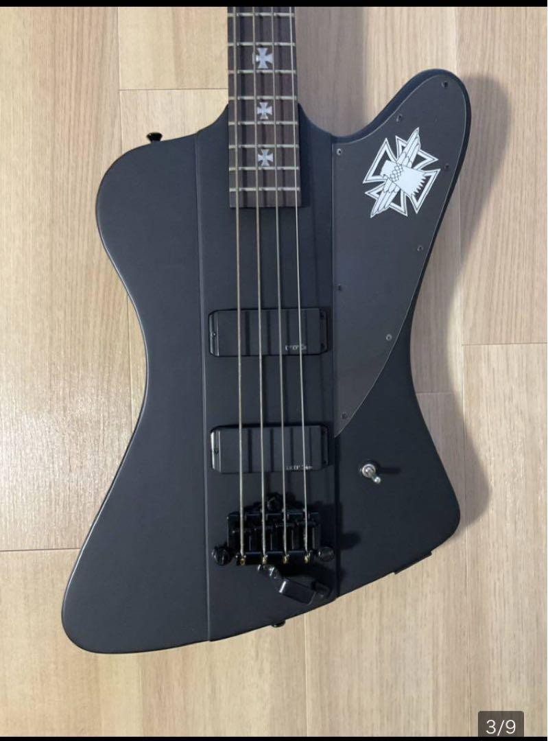 Epiphone Blackbird Bass Mötley Crüe Nikki Sixx Signature Model