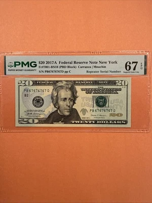Uncirculated $20 US Small Size Paper Money Notes for sale | eBay