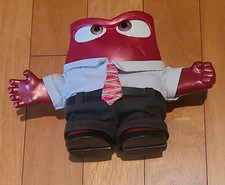 Disney Inside Out Anger Deluxe Talking Light Up Doll 6" Pixar Disney Store X3 