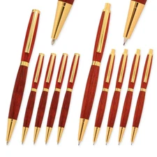 Slimline Pen and Pencil Kit Combo Set - Gold, 10 Pack, Legacy Woodturning