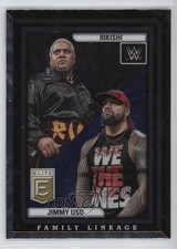2023 Panini Donruss Elite WWE Family Lineage Rikishi Jimmy Uso #1 fm0