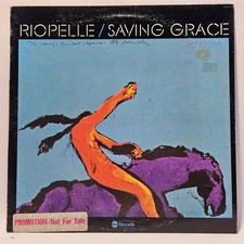 Jerry Riopelle - Saving Grace (Promo) - 1974 Rock - EX - Ultrasonic Clean