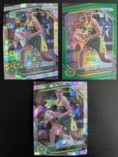 Skylar Diggins 2025 WNBA Prizm Lot Of 3 Parallels Pandora Cracked Ice Green