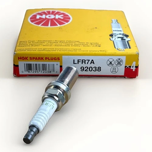4x NGK Spark Plug Set 92038 LFR7A for Yamaha SVHO FX 2014-19 / GP-R 2020-22