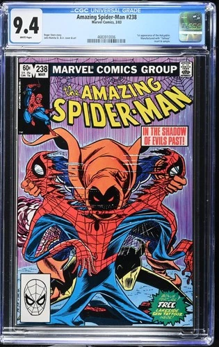 Amazing Spider-Man #238 CGC NM 9.4 White Pages 1st Appearance Hobgoblin!
