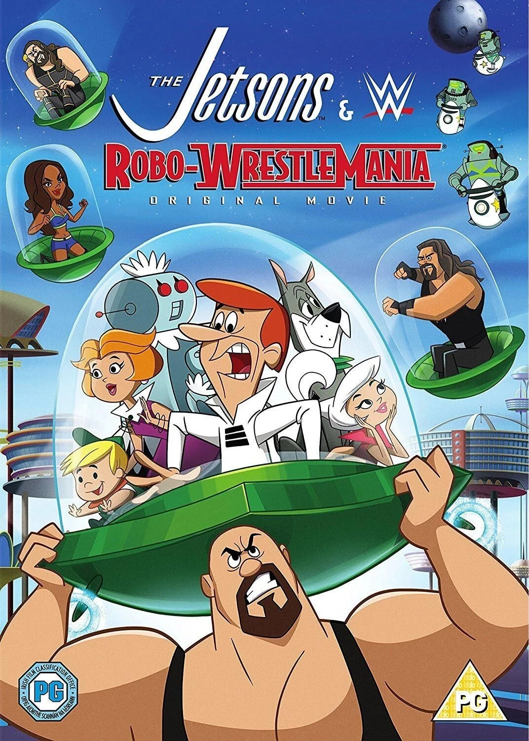 The Jetsons And WWE Robo-Wrestlemania ( DVD ) **NEW**