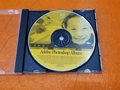       Adobe Photoshop Album Starter Edition Disc Only Not In Original Case