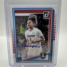 TE-HINA PAOPAO 2025 Donruss WNBA Rated Rookie Autograph ATL Dream RC Auto