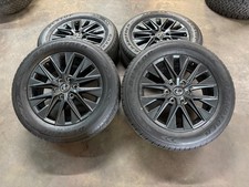 Set of 4 OEM Takeoff '21-'25 Lexus LX600 20" Grey Wheels on 265/55R20 Dunlop LT