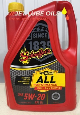 Schaeffer's 6520 SynShield All Performance Full Synthetic 5W-20 1 Gallon