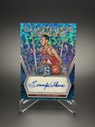 2017-18 Panini Spectra Neon Blue Prizm /49 Lenny Wilkens #IL-LWK Auto Hawks HOF