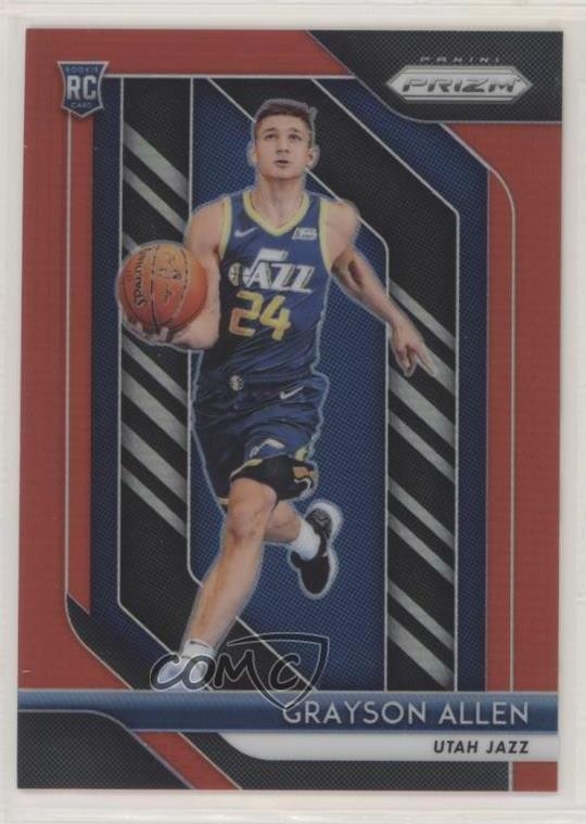 2018-19 Panini Prizm Red Prizm 112/299 Grayson Allen #123 k5j