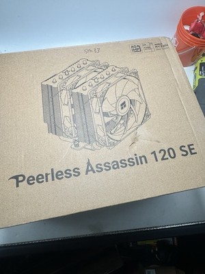 Thermalright Peerless Assassin 120 SE Black CPU Air Cooler, 6 Heat Pipes...
