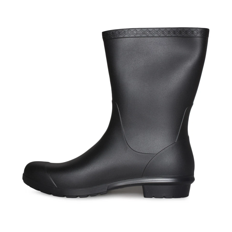 BOTAS MUJER UGG SIENNA NEGRAS MATE IMPERMEABLES GOMA TALLA US 7/UK 5/EU 38 NUEVAS Foto 4 de 4