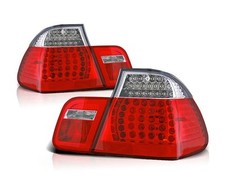 Rear Lights for BMW E46 2001 2002 2003 2004 2005 Saloon Red White LED